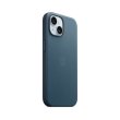 Чохол Apple iPhone 15 FineWoven Case with MagSafe - Pacific Blue (MT3G3ZM/A)