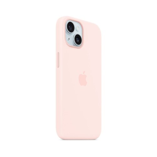 Чохол Apple iPhone 15 Silicone Case with MagSafe - Light Pink (MT0U3ZM/A)
