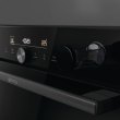 Духова шафа Gorenje електрична, 77л, A+, пара, дисплей, готування на різних рівнях, піроліз, Wi-Fi, чорний