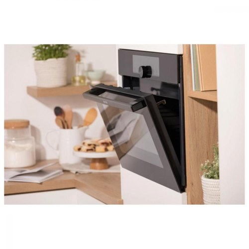 Духова шафа Gorenje електрична компактна, 50л, A+, дисплей, ф-ція мікрохвиль, чорний