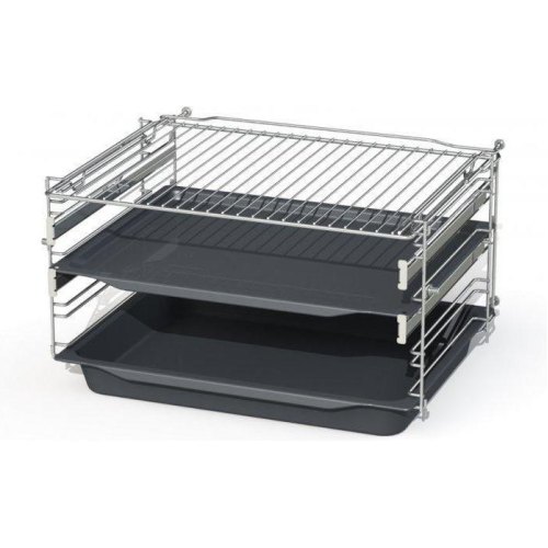 Духова шафа Gorenje електрична, 71л, A+, дисплей, піроліз, чорний