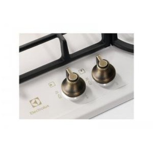 Варильна поверхня Electrolux газова Rococo, 60см, чавун, шампань