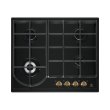 Варильна поверхня Electrolux газова Rococo, 60см, чавун, чорний матовий