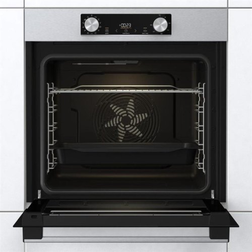 Духова шафа Gorenje електрична, 77л, A+, дисплей, нерж