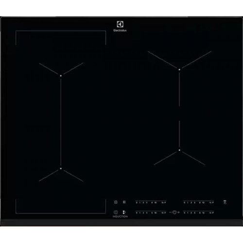 Варильна поверхня Electrolux індукційна, 60см, розширена зона, Hob2Hood, чорний