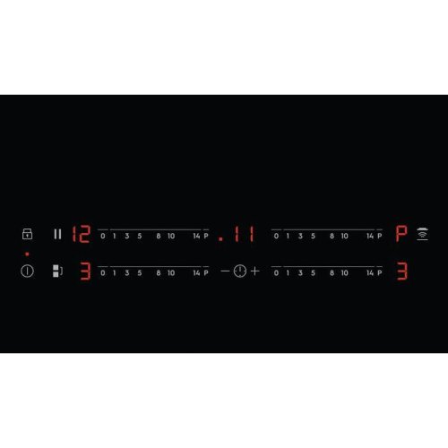 Варильна поверхня Electrolux індукційна, 60см, розширена зона, Hob2Hood, чорний