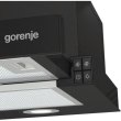 Витяжка Gorenje телескопічна, 60см, 450м3ч, чорний