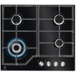Варильна поверхня Electrolux газова на склі, 60см, чавун, чорний