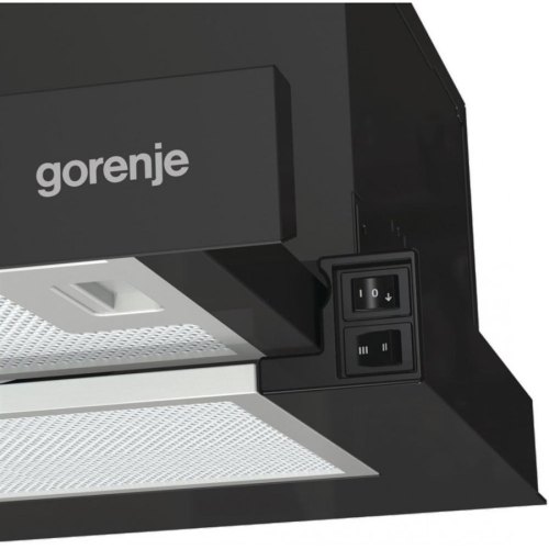 Витяжка Gorenje телескопічна, 60см, 350м3ч, чорний