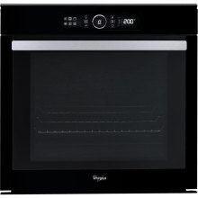 Духова шафа Whirlpool електрична, 73л, A+, дисплей, конвекція, телескопічні напрямні, чорний