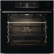 Духова шафа Gorenje електрична, 77л, A+, пара, дисплей, 300 °C, Wi-Fi, чорний