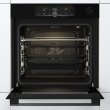 Духова шафа Gorenje електрична, 77л, A+, пара, дисплей, 300 °C, Wi-Fi, чорний