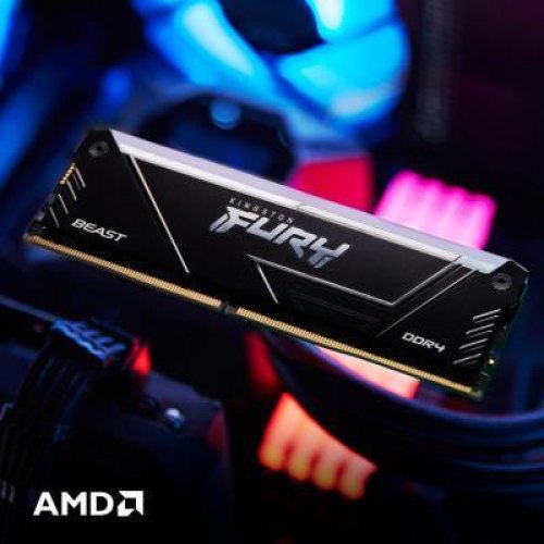 Модуль пам'яті,  Kingston DDR4   8GB 3200 FURY Beast RGB