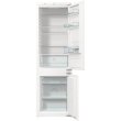 Холодильник Gorenje вбудований з нижн. мороз., 177х55х54см, 2 двері,180(68)л, А+, FrostLess , Зона св-ті, LED дисплей, Білий