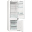 Холодильник Gorenje вбудований з нижн. мороз., 177х55х54см, 2 двері,180(68)л, А+, FrostLess , Зона св-ті, LED дисплей, Білий