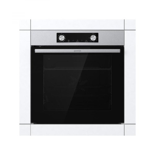 Духова шафа Gorenje електрична, 77л, A+, пара, дисплей, піроліз, нерж