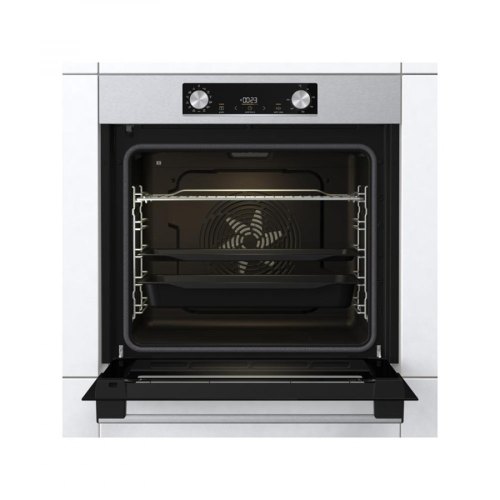 Духова шафа Gorenje електрична, 77л, A+, пара, дисплей, піроліз, нерж