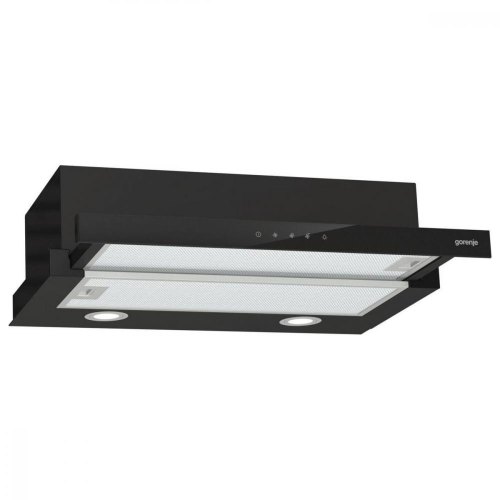 Витяжка Gorenje телескопічна, 60см, 450м3ч, чорний
