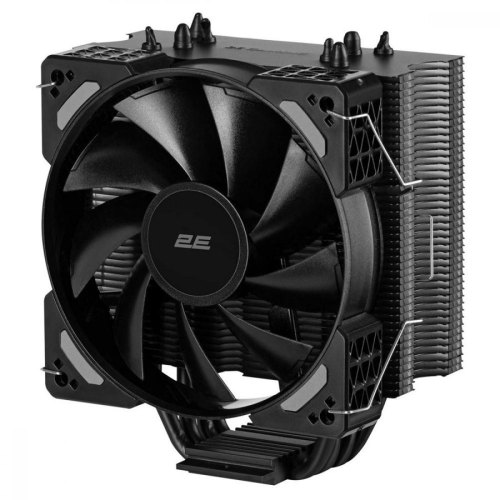 Кулер для процесора 2E GAMING AIR COOL (ACN120-S) 115X,1200,1366,1700 FM1,FM2,AM2,AM2+,AM3,AM3+,AM4, 120мм,TDP 180W
