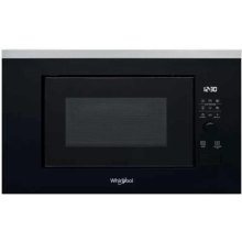 Мікрохвильова піч Whirlpool вбудована, 20л, електронне упр., 800Вт, дисплей, чорний