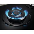 Варильна поверхня Electrolux газова на склі, 60см, чавун, чорний