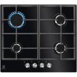Варильна поверхня Electrolux газова на склі, 60см, чавун, чорний