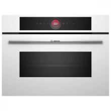 Духова шафа Bosch електрична компактна, 45л, A, дисплей, конвекція, ф-ція мікрохвиль, білий