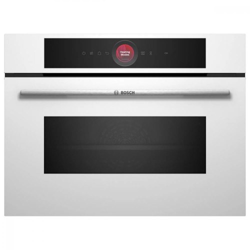 Духова шафа Bosch електрична компактна, 45л, A, дисплей, конвекція, ф-ція мікрохвиль, білий
