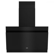 Витяжка Beko похила, 60см, 405м3ч, чорний