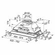Витяжка Franke вбудовувана Inca Smart, 52см, 650м3ч, FBI525XSHCS, нерж