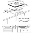Варильна поверхня Electrolux індукційна, 60см, Hob2Hood, чорний