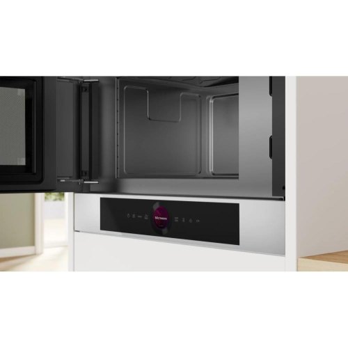 Мікрохвильова піч Bosch вбудована, 20л, електр. управл., 900Вт, дисплей, білий