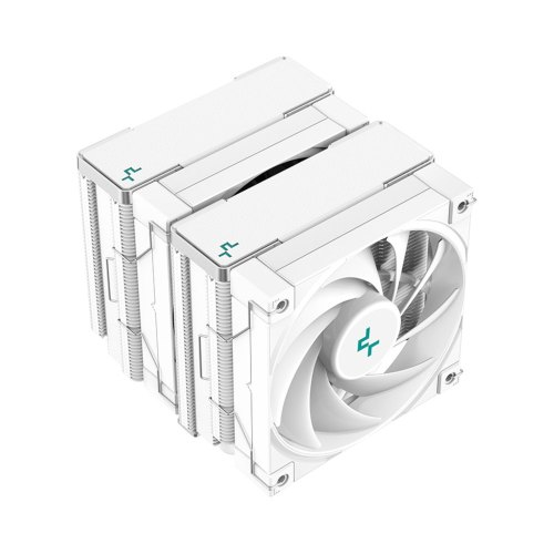 Кулер для процесора DeepCool AK620 WH (R-AK620-WHNNMT-G-1), Intel: 2066/2011-3/2011/1700/1200/1151/1150/1155/1156, AMD: AM5/AM4, 129х138х160 мм, 4-pin