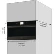 Мікрохвильова піч Whirlpool вбудована, 31л, електронне упр., 1000Вт, гриль, дисплей, конвекція, чорний