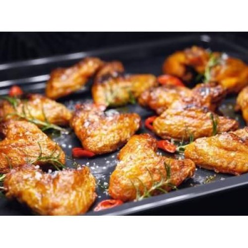 Духова шафа Electrolux електрична, 65л, A, дисплей, конвекція, телескопічні напрямні, чорний+нерж