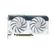 Відеокарта ASUS RTX 4060 Dual White OC Edition 8GB GDDR6 (128bit) (2535/17000) (1 x HDMI, 3 x DisplayPort) (DUAL-RTX4060-O8G-WHITE)