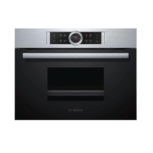 Пароварка Bosch вбудована компактна, 38л, A, дисплей, нерж