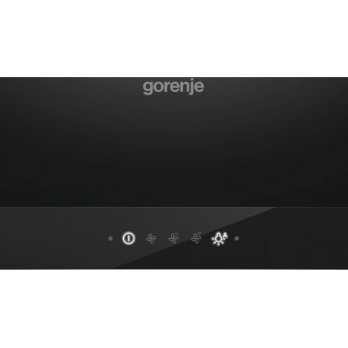 Витяжка Gorenje купольна, 60см, 650м3ч, чорний