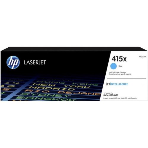 HP 415X LaserJet Toner Cartridge[W2031X]