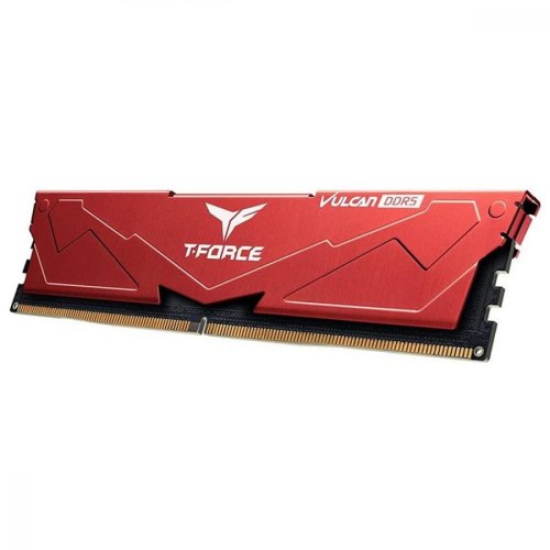 Модуль пам'яті DDR5 2x16GB/6000 Team T-Force Vulcan Red (FLRD532G6000HC38ADC01)