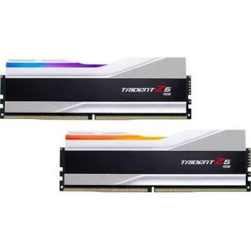 Модуль пам'яті DDR5 2x16GB/6400 G.Skill Trident Z5 RGB Silver (F5-6400J3239G16GX2-TZ5RS)
