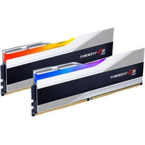 Модуль пам'яті DDR5 2x16GB/6400 G.Skill Trident Z5 RGB Silver (F5-6400J3239G16GX2-TZ5RS)