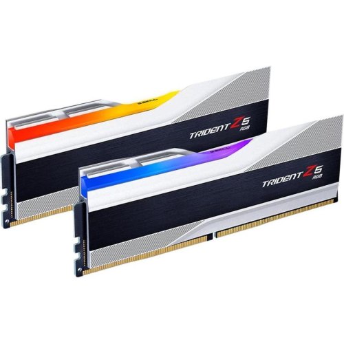 Модуль пам'яті DDR5 2x16GB/6400 G.Skill Trident Z5 RGB Silver (F5-6400J3239G16GX2-TZ5RS)