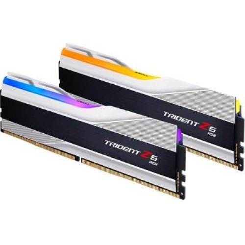 Модуль пам'яті DDR5 2x16GB/6400 G.Skill Trident Z5 RGB Silver (F5-6400J3239G16GX2-TZ5RS)