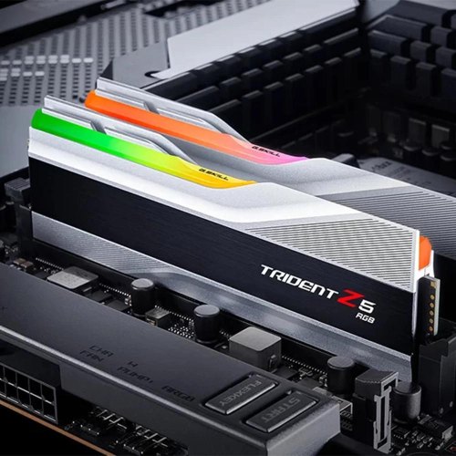 Модуль пам'яті DDR5 2x16GB/6400 G.Skill Trident Z5 RGB Silver (F5-6400J3239G16GX2-TZ5RS)