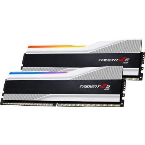 Модуль пам'яті DDR5 2x16GB/6400 G.Skill Trident Z5 RGB Silver (F5-6400J3239G16GX2-TZ5RS)