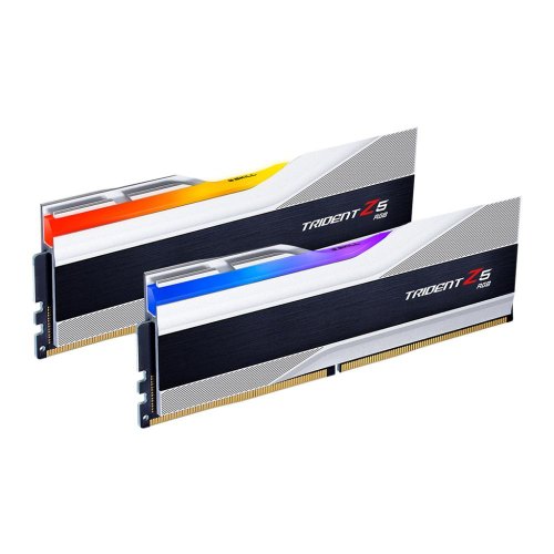 Модуль пам'яті DDR5 2x16GB/7600 G.Skill Trident Z5 RGB Silver (F5-7600J3646G16GX2-TZ5RS)
