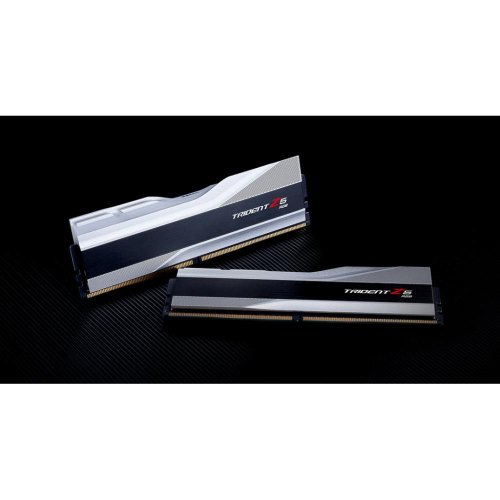 Модуль пам'яті DDR5 2x16GB/7600 G.Skill Trident Z5 RGB Silver (F5-7600J3646G16GX2-TZ5RS)