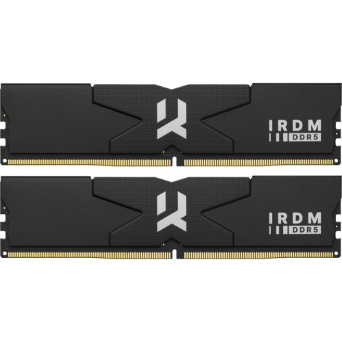Модуль пам'яті DDR5 2х32GB/6400 Goodram IRDM Black (IR-6400D564L32/64GDC)