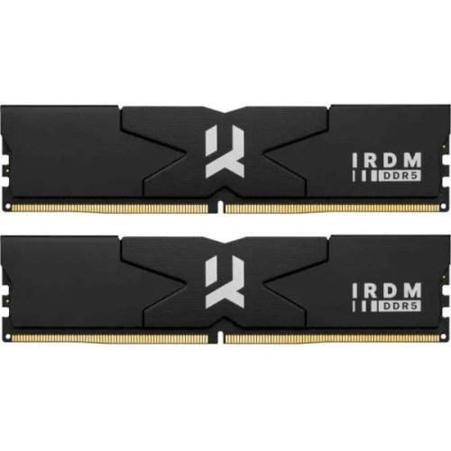 Модуль пам'яті DDR5 2х32GB/5600 Goodram IRDM Black (IR-5600D564L30/64GDC)